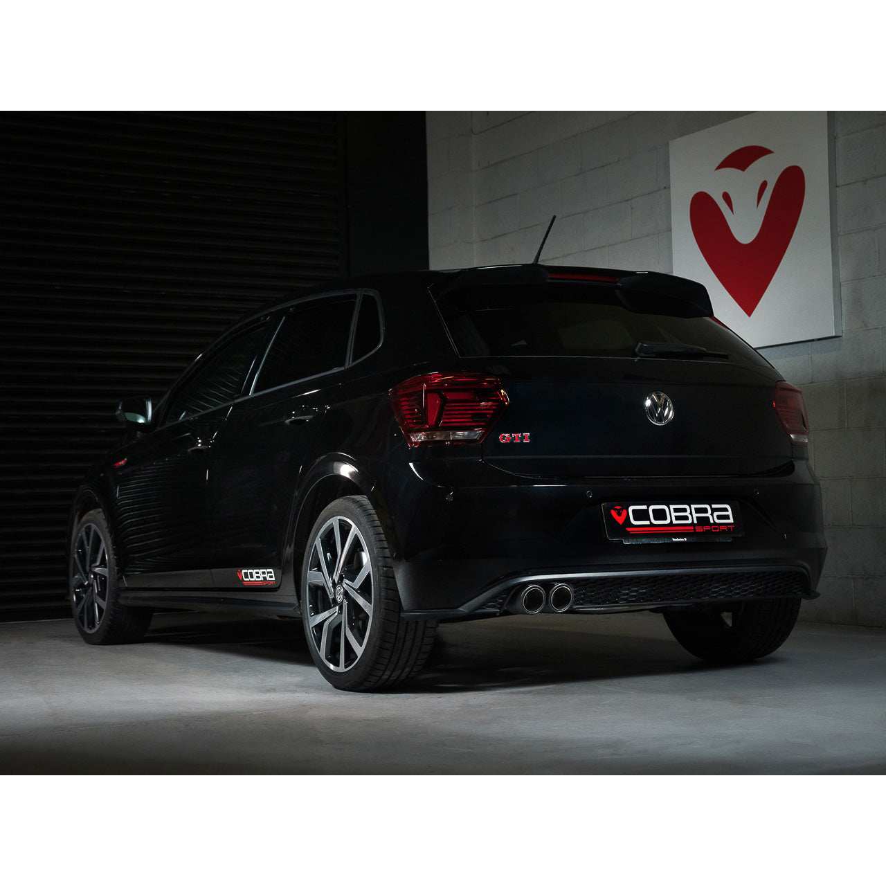 Cobra Sport VW Polo GTI (AW) Mk6 2.0 TSI (17-21) Rear Box Delete Race GPF Back Exhaust - Performance HQ - United Kingdom