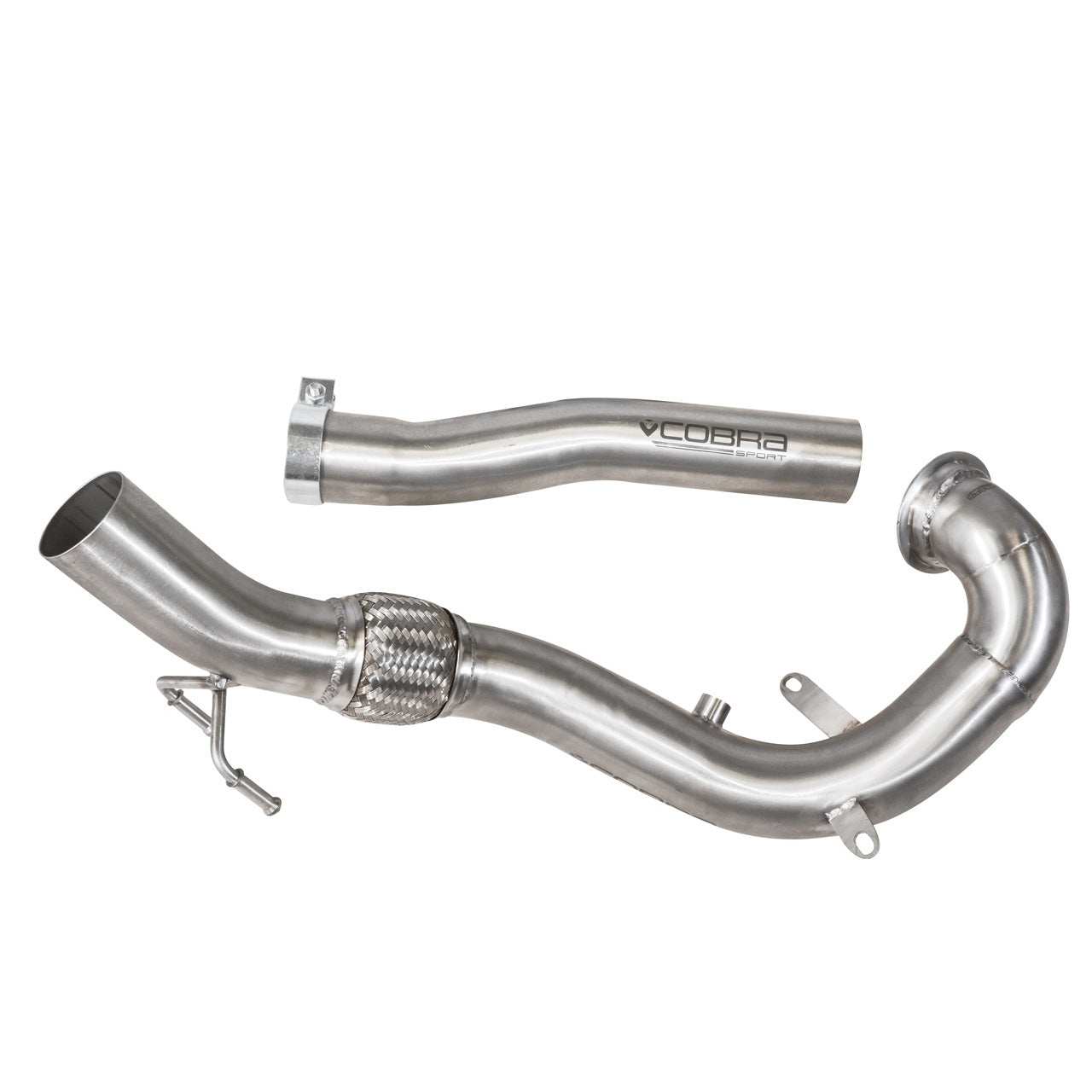 Cobra Sport VW Polo GTI (6C) 1.8 TSI (15-17) Sports Cat/De-Cat Front Downpipe Exhaust - Performance HQ - United Kingdom