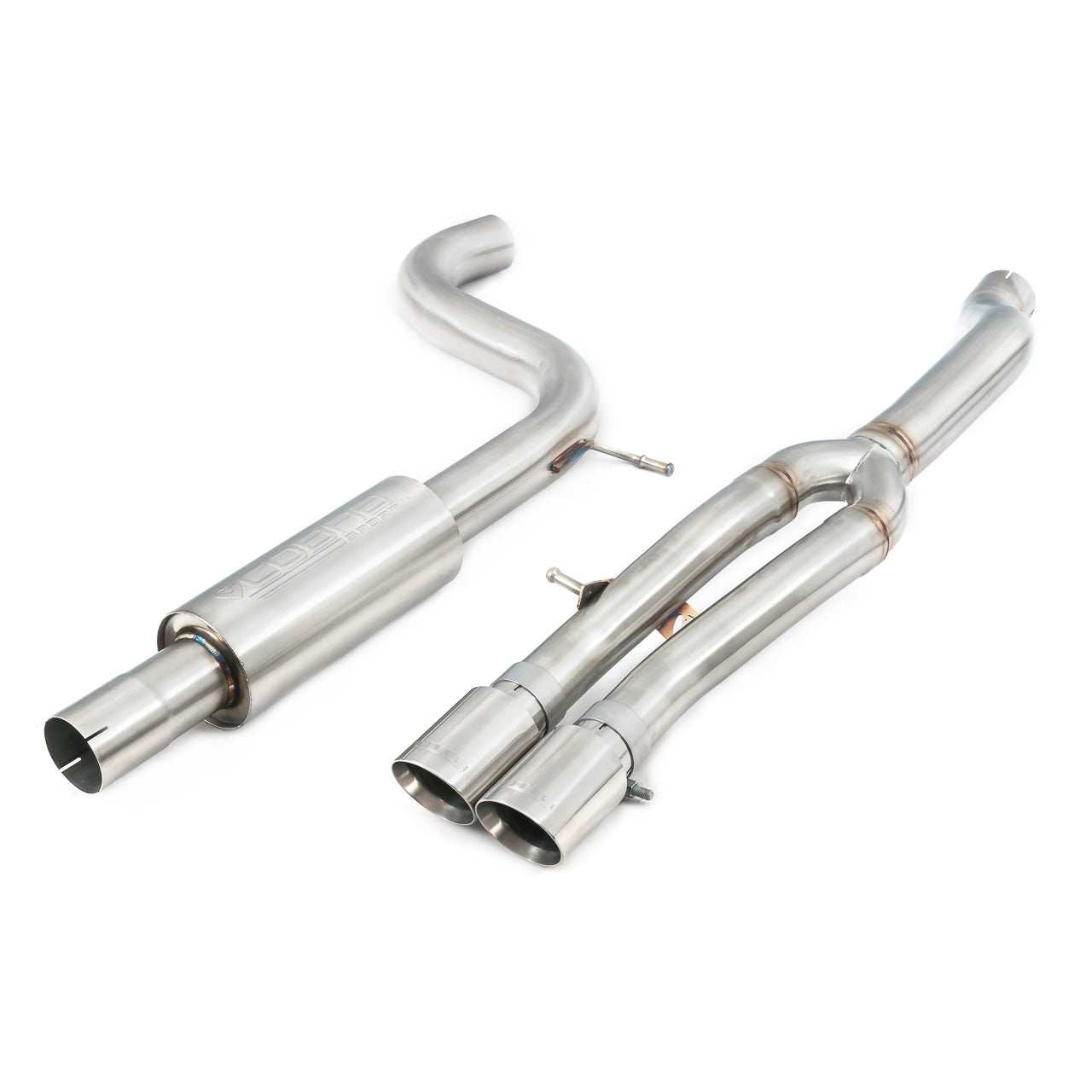 Cobra Sport VW Polo GTI (AW) Mk6 2.0 TSI (17-21) Rear Box Delete Race GPF Back Exhaust - Performance HQ - United Kingdom