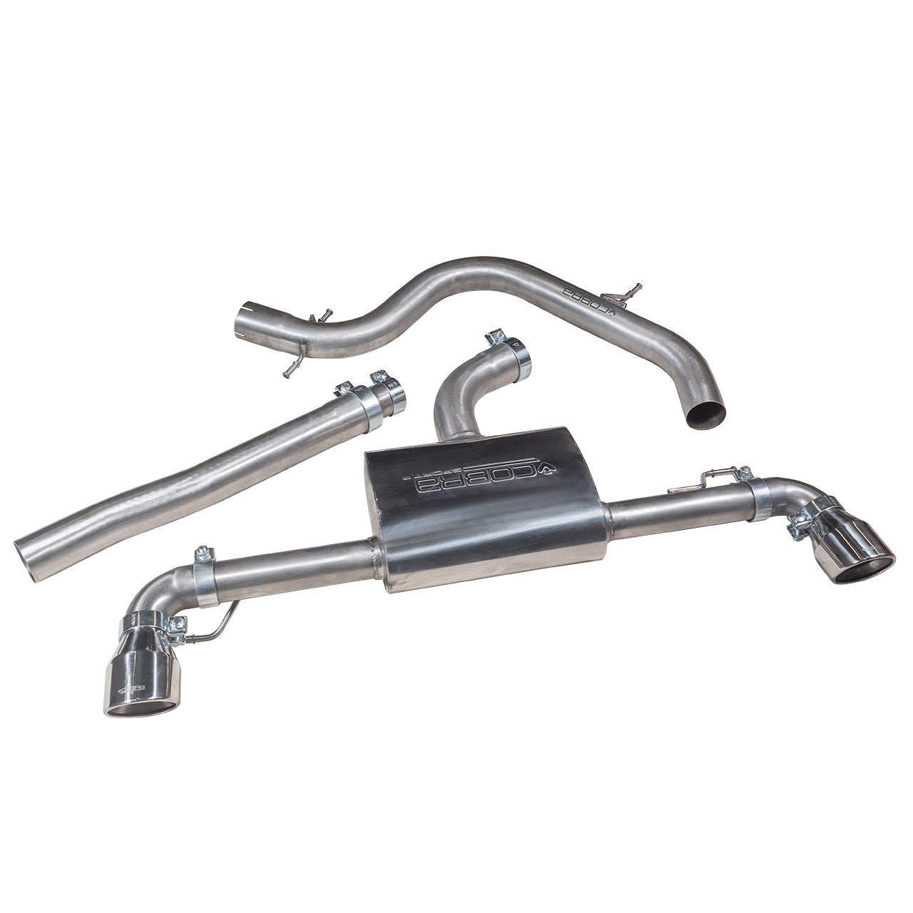 Cobra Sport VW Golf GT (MK6) 2.0 TDi 140PS (5K) (09-13) GTI Style Cat Back Exhaust - Performance HQ - United Kingdom