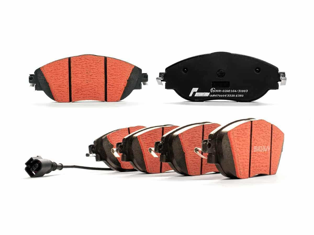 Racingline RP700 Performance Upgraded Front Brake Pads – 340x30mm Disc – VWR670006 - Performance HQ - United Kingdom