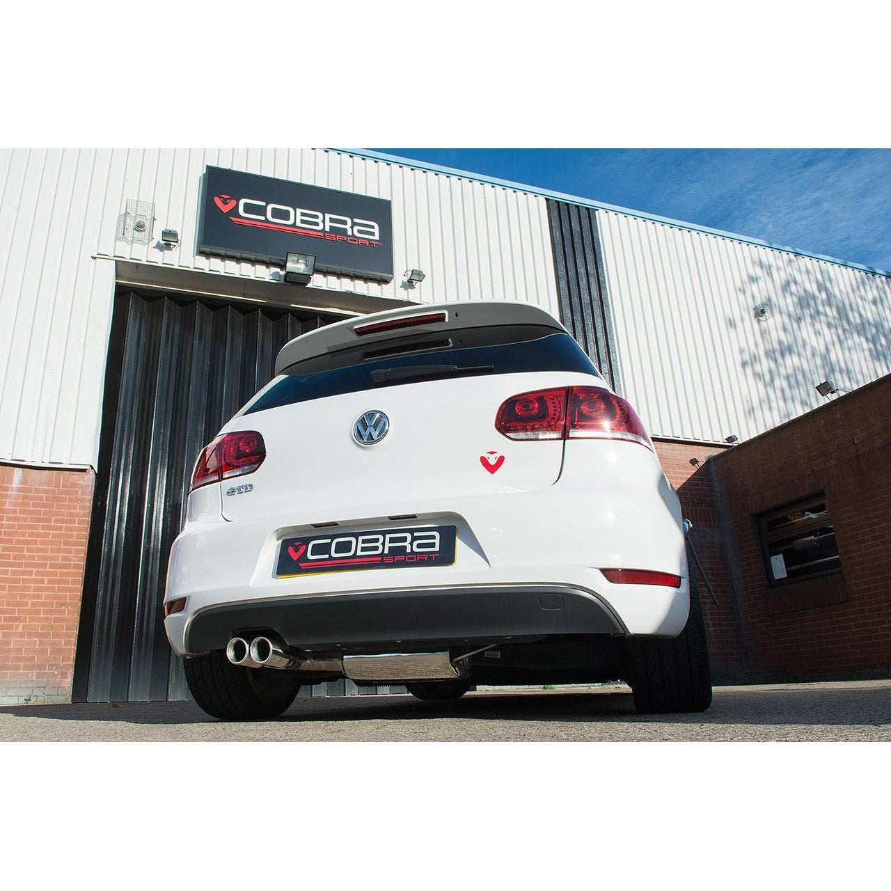 Cobra Sport VW Golf GT (MK6) 2.0 TDi 140PS (5K) (09-13) Cat Back Exhaust - Performance HQ - United Kingdom
