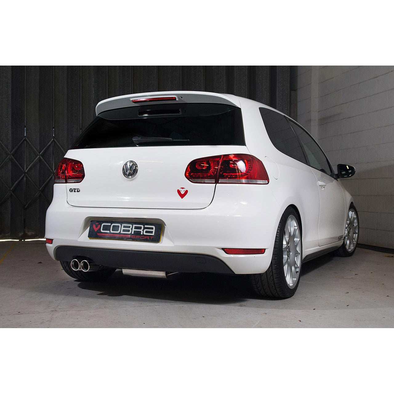 Cobra Sport VW Golf GT (MK6) 2.0 TDi 140PS (5K) (09-13) Cat Back Exhaust - Performance HQ - United Kingdom