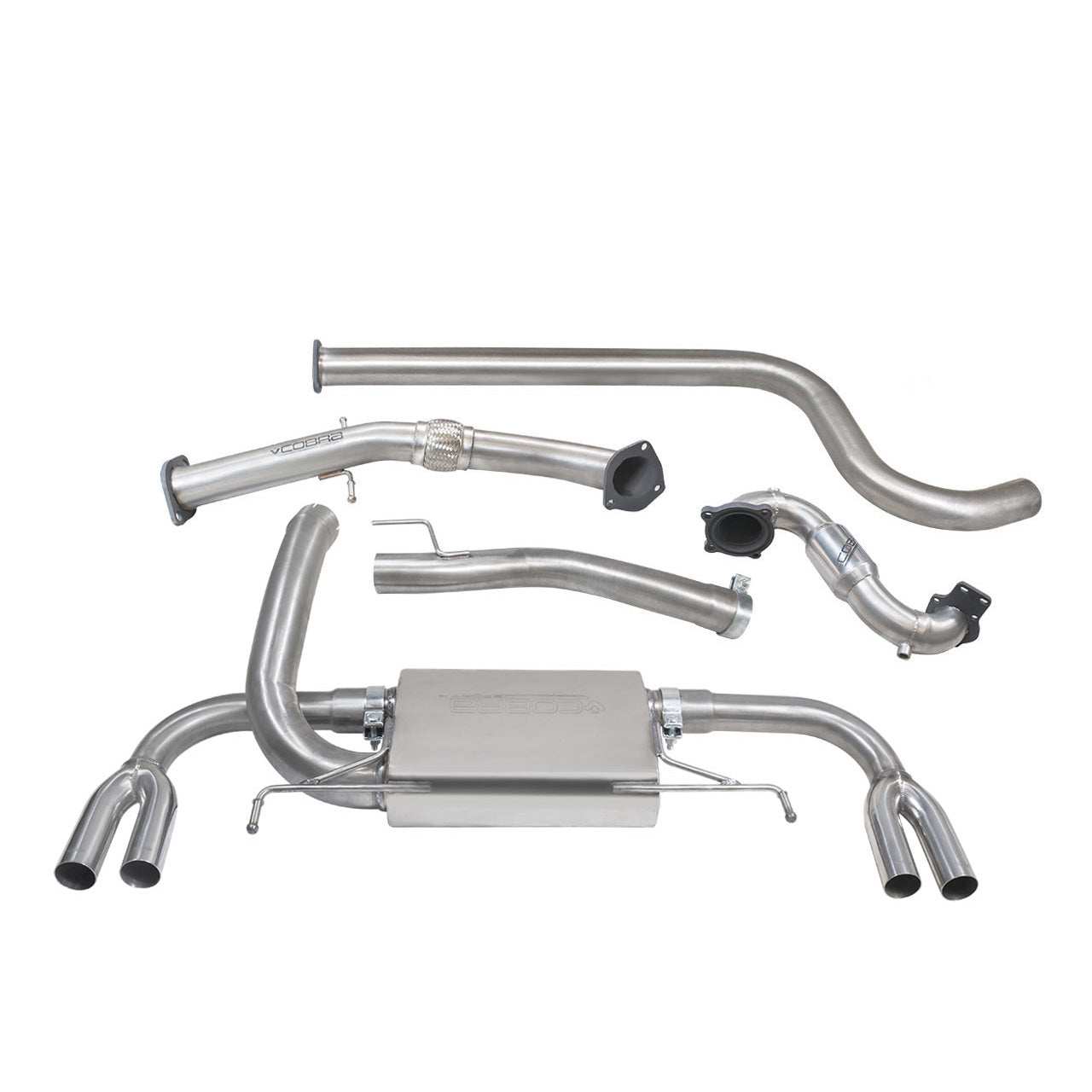 Cobra Sport Vauxhall Astra J VXR (12-19) Turbo Back Exhaust - Performance HQ - United Kingdom