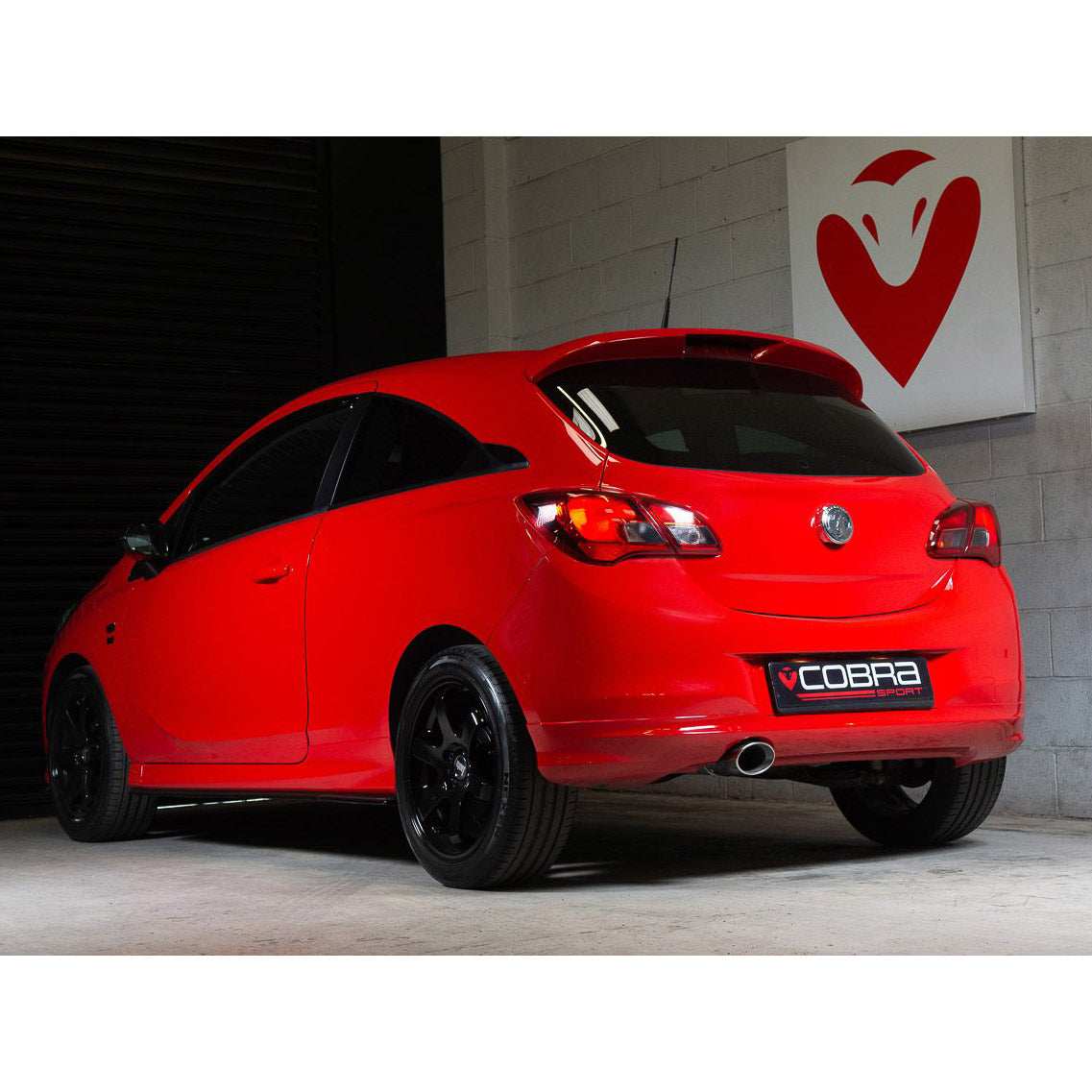 Cobra Sport Vauxhall Corsa E 1.4 N/A (15-19) Rear Box Section Exhaust - Performance HQ - United Kingdom