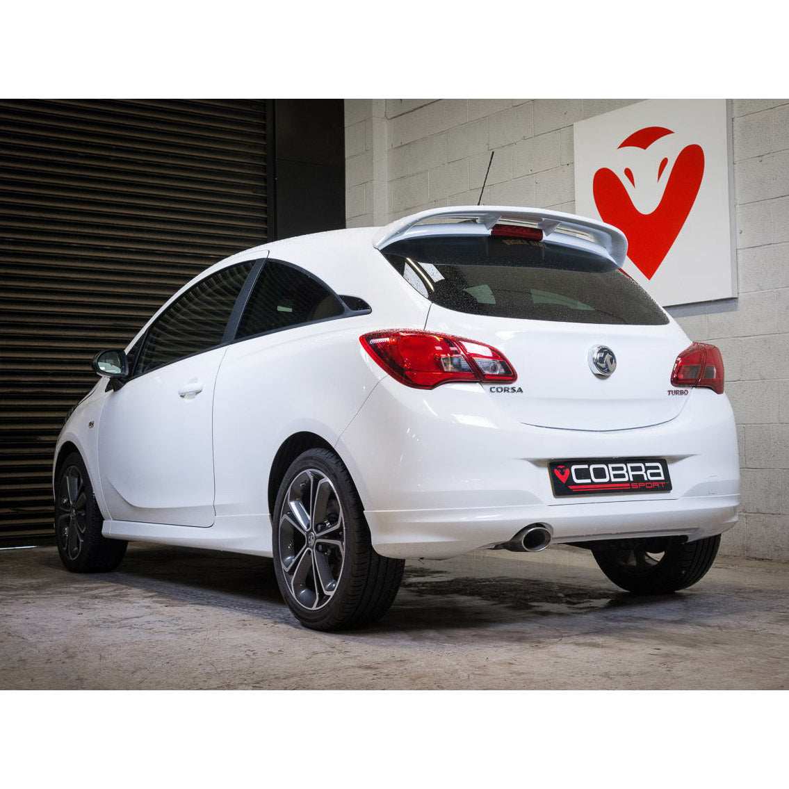 Cobra Sport Vauxhall Corsa E 1.4 Turbo (15-19) Rear Box Section Exhaust - Performance HQ - United Kingdom