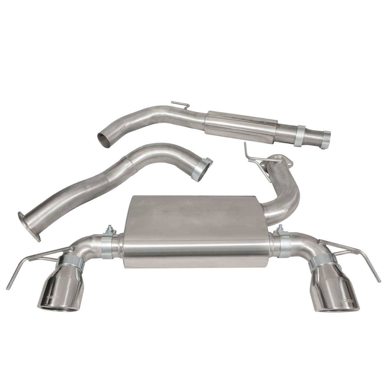 Cobra Sport Vauxhall Corsa E VXR (15-18) Centre and Rear Exhaust - Performance HQ - United Kingdom