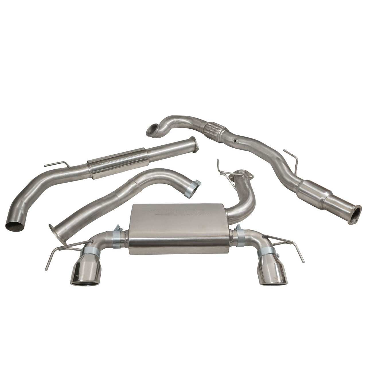 Cobra Sport Vauxhall Corsa E VXR (15-18) Turbo Back Exhaust - Performance HQ - United Kingdom