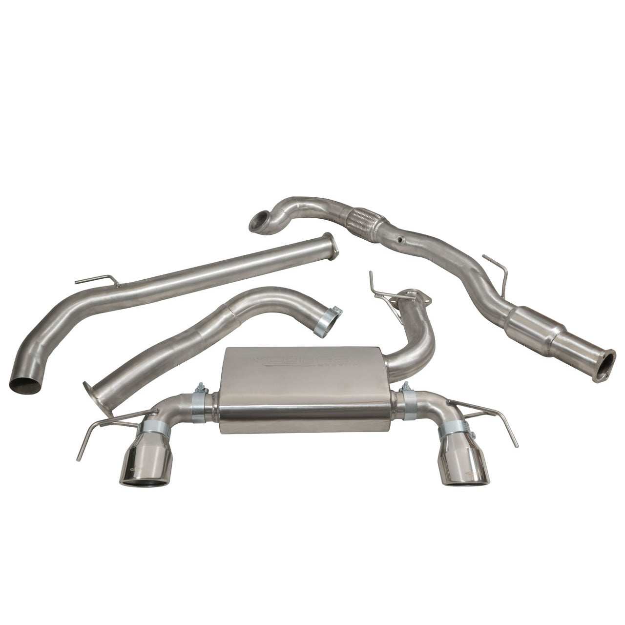 Cobra Sport Vauxhall Corsa E VXR (15-18) Turbo Back Exhaust - Performance HQ - United Kingdom