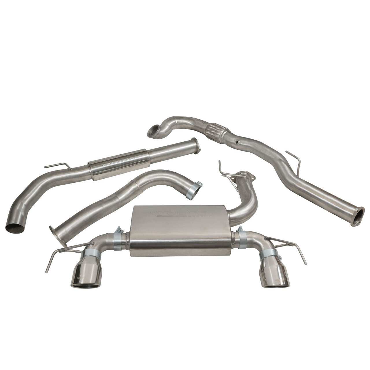 Cobra Sport Vauxhall Corsa E VXR (15-18) Turbo Back Exhaust - Performance HQ - United Kingdom