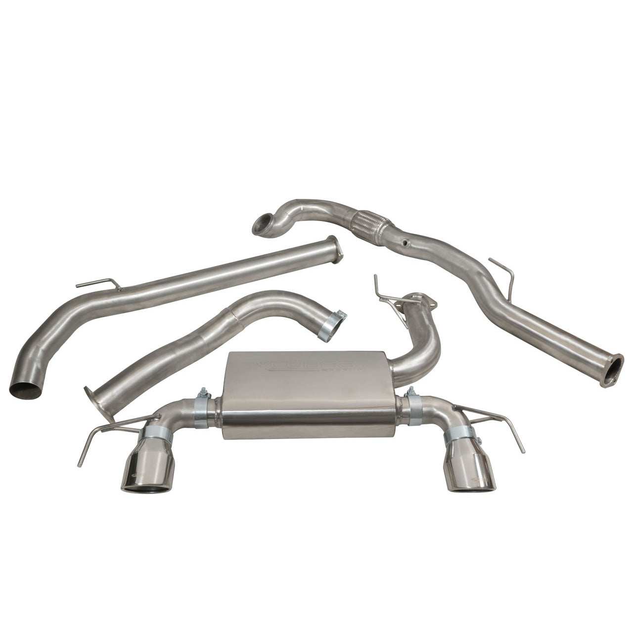 Cobra Sport Vauxhall Corsa E VXR (15-18) Turbo Back Exhaust - Performance HQ - United Kingdom
