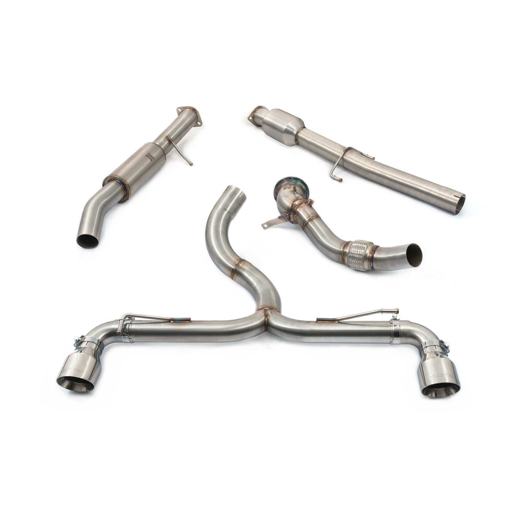 Cobra Sport Toyota GR Yaris 1.6 Sports Cat Turbo Back Exhaust - Performance HQ - United Kingdom