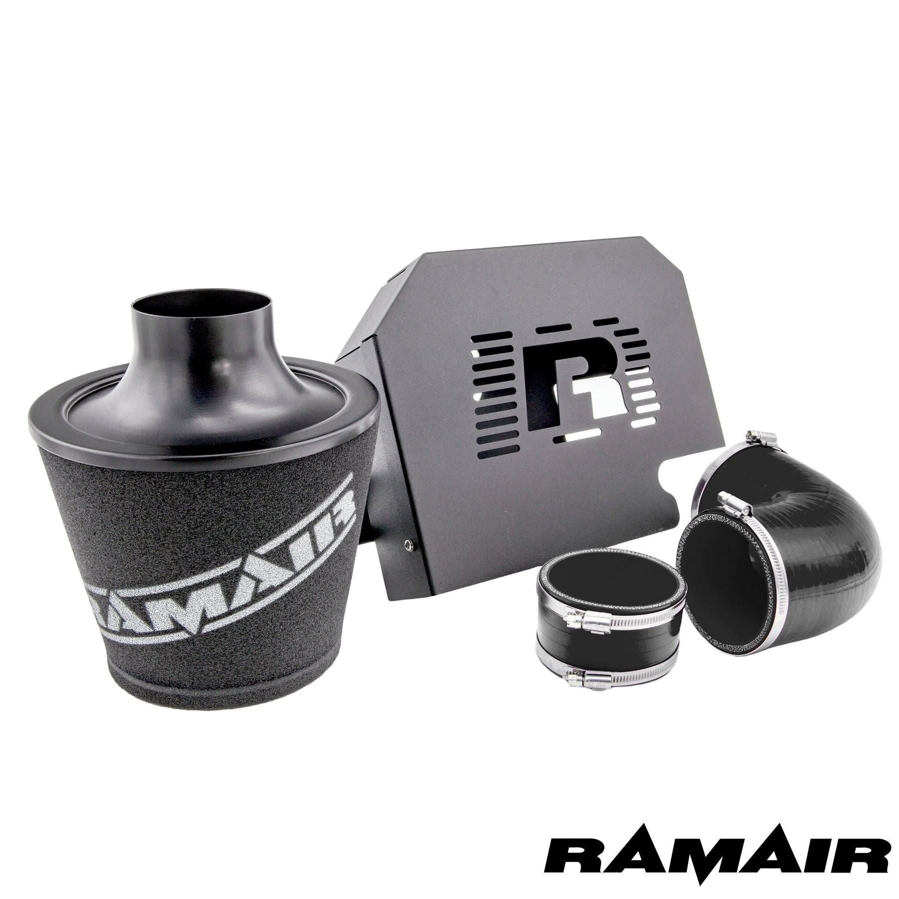 Performance Foam Induction Kit for MK2 Focus ST with ECU Holder - Black Hoses - Performance HQ - United Kingdom