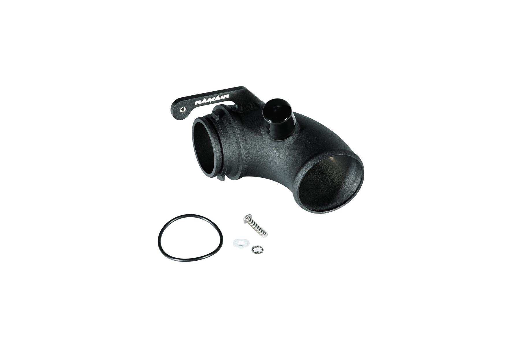 RPF-3129-RIP-BK-TI - Panel Air Filter Intake Pipe Air Hose & Turbo Elbow - A3 S3 TSI MQB - Performance HQ - United Kingdom