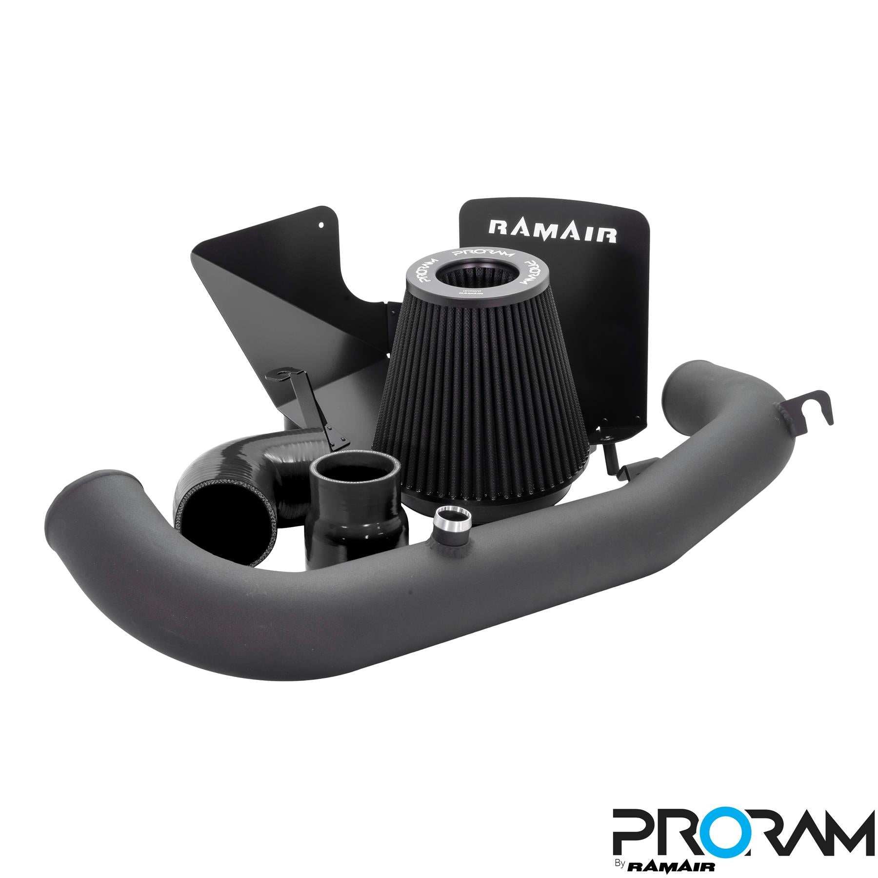 Performance Pleated Induction Kit for 2.3 Ecoboost MK3 Ford Focus RS - Black Hose - Performance HQ - United Kingdom