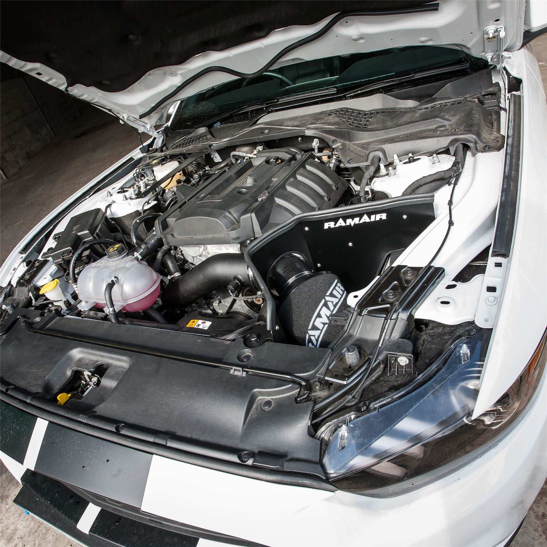 Performance Foam Induction Kit for 2.3 Ecoboost Ford Mustang - Red Hose - Performance HQ - United Kingdom
