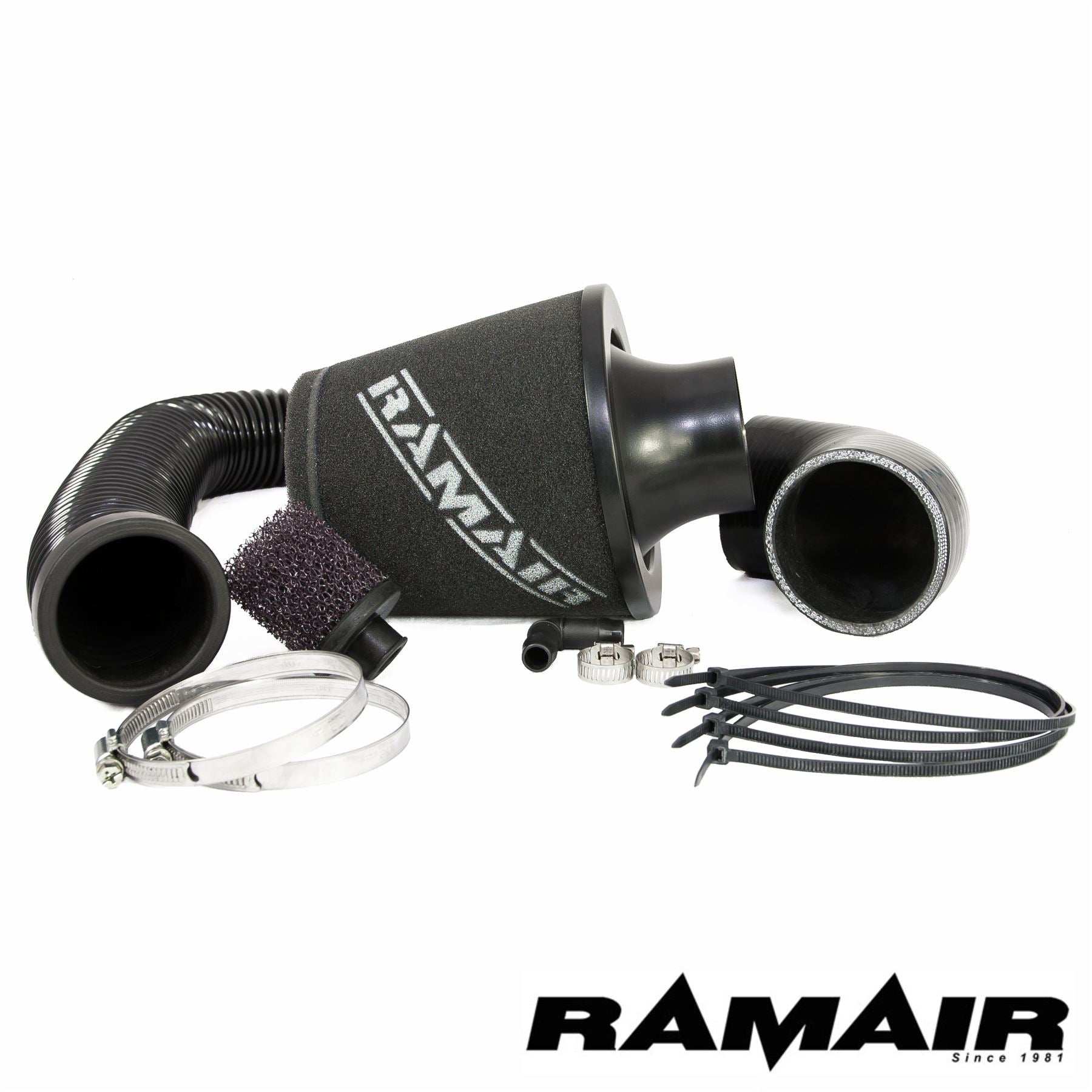 Performance Foam Induction Kit for Ford Fiesta ST150 MK5 - Black Hose - Performance HQ - United Kingdom