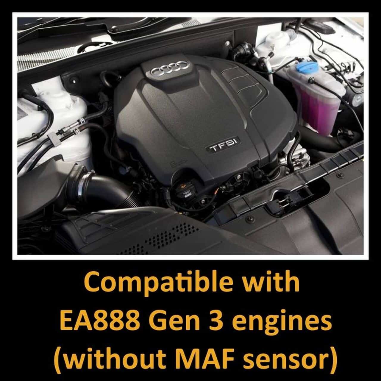 MST Performance Audi A4/A5 (B8) 1.8 & 2.0 Engine Air Intake Kit (No MAF)