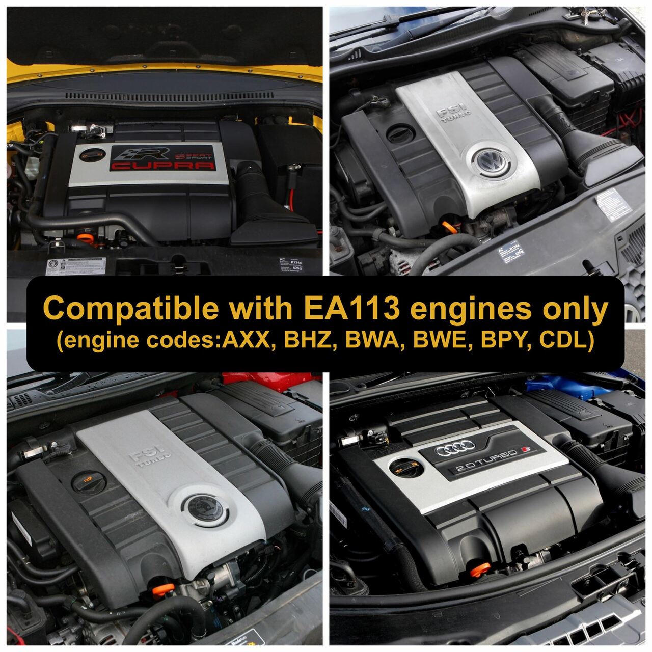 MST Performance VAG 2.0 TFSI Air Intake Kit