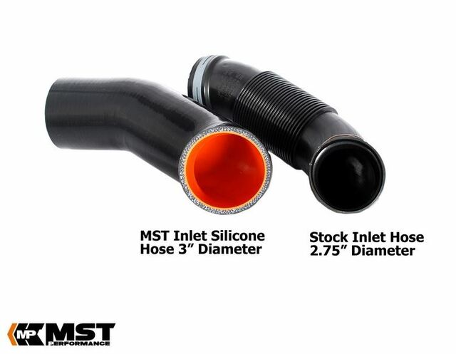 MST Performance VAG MQB EA888.3 Air Intake Silicone Hose & Oversize Turbo Inlet Elbow