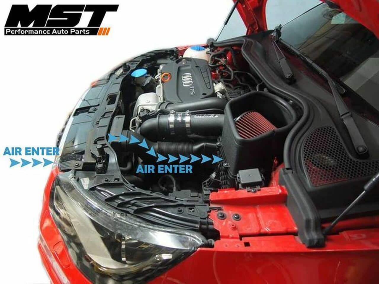 MST Performance Audi A1 (8X) 1.4 TSI TFSI EA111 Air Intake Kit