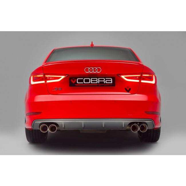 Cobra Sport Audi S3 (8V) Saloon (Non-Valved) (13-18) Turbo Back Exhaust - Performance HQ - United Kingdom