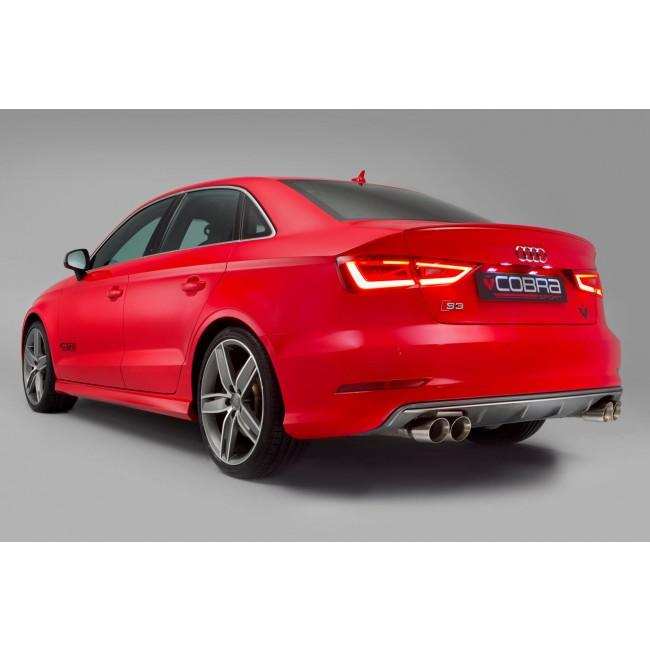 Cobra Sport Audi S3 (8V) Saloon (Valved) (13-18) Cat Back Exhaust - Performance HQ - United Kingdom