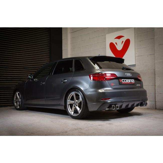 Cobra Sport Audi S3 (8V) 5 Door Sportback (Valved) (13-18) Turbo Back Exhaust - Performance HQ - United Kingdom