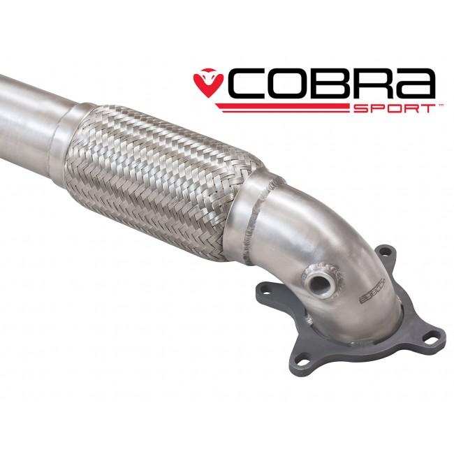 Cobra Sport Audi TTS (Mk2) Quattro Front Downpipe Sports Cat/De-Cat Exhaust - Performance HQ - United Kingdom