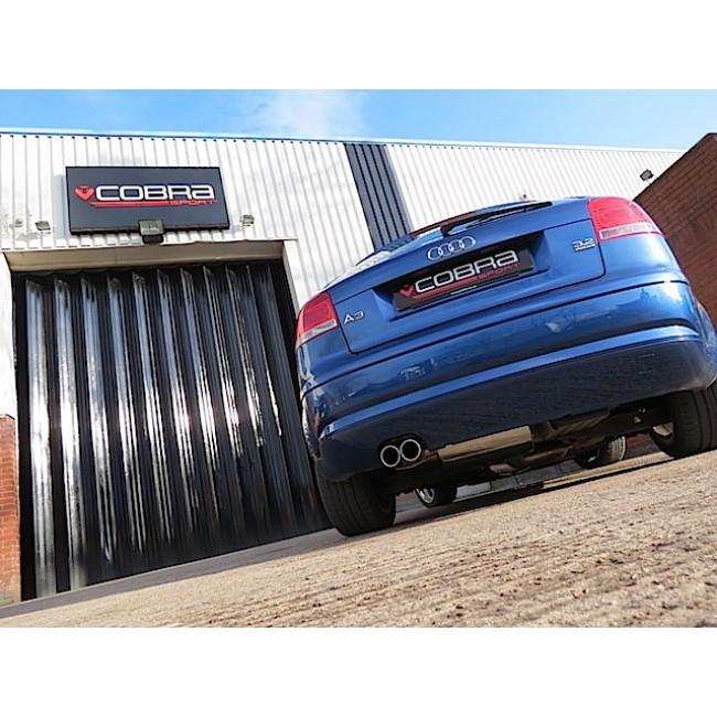 Cobra Sport Audi A3 (8P) 3.2 V6 Quattro Cat Back Exhaust - Performance HQ - United Kingdom
