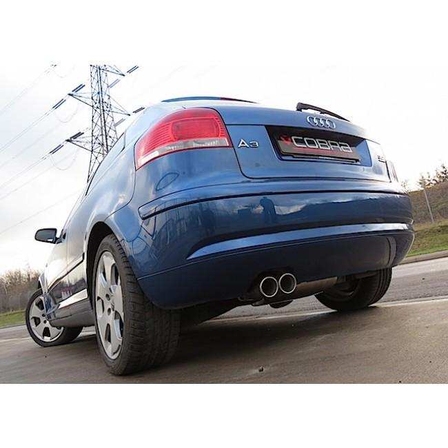 Cobra Sport Audi A3 (8P) 3.2 V6 Quattro Cat Back Exhaust - Performance HQ - United Kingdom
