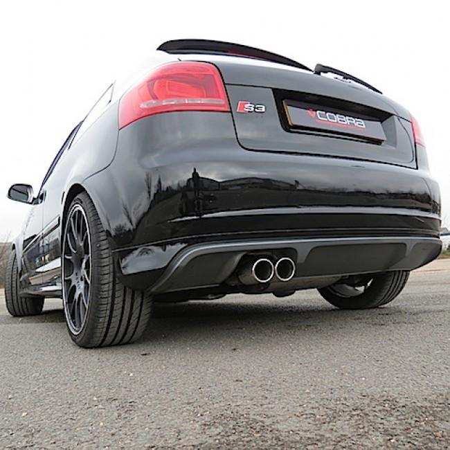 Cobra Sport Audi S3 (8P) Quattro (3 Door) Turbo Back Exhaust - Performance HQ - United Kingdom