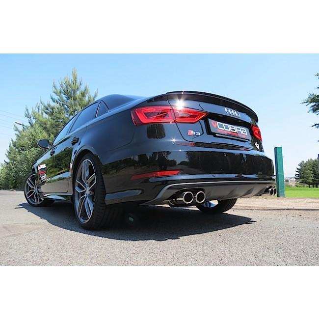 Cobra Sport Audi S3 (8V) Saloon (Non-Valved) (13-18) Turbo Back Exhaust - Performance HQ - United Kingdom