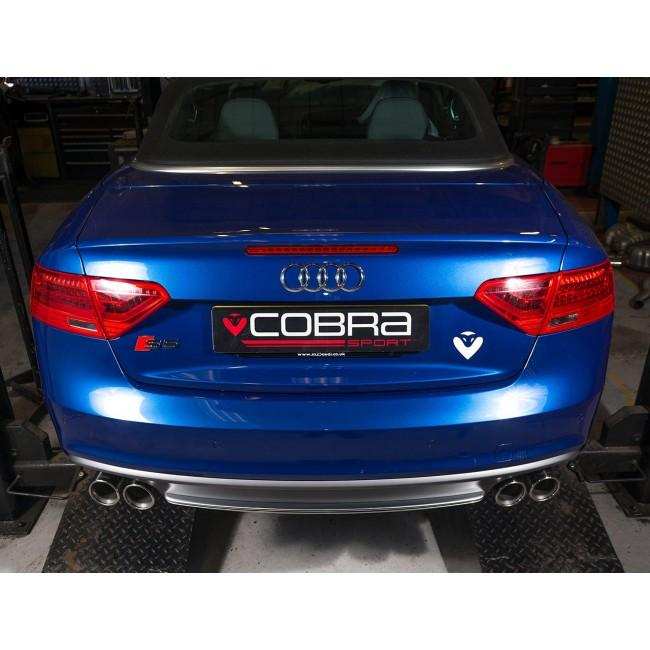 Cobra Sport Audi S5 3.0 TFSI (B8/8.5) Coupe & Cabriolet Rear Box Section Exhaust - Performance HQ - United Kingdom