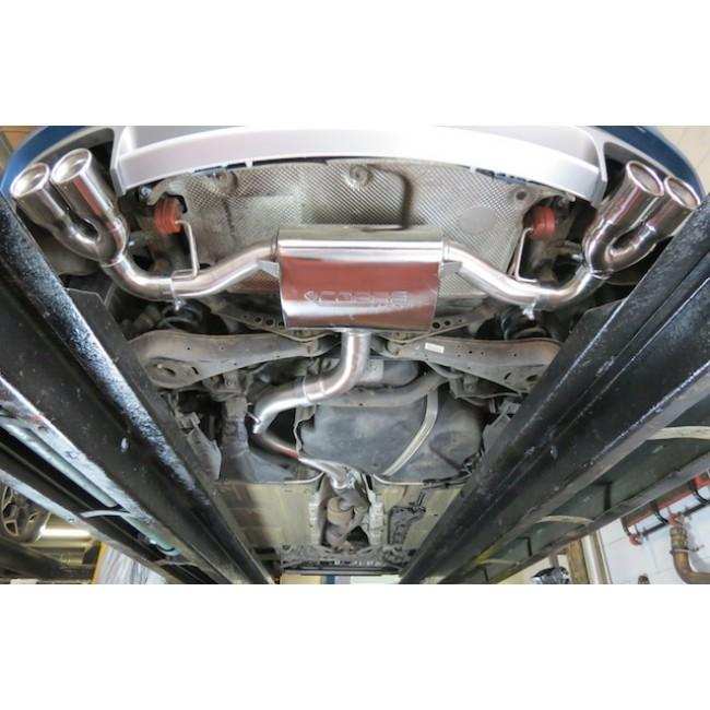 Cobra Sport Audi TT (Mk2) 1.8/2.0 TFSI (2WD) (2007-11) Cat Back Exhaust - Performance HQ - United Kingdom