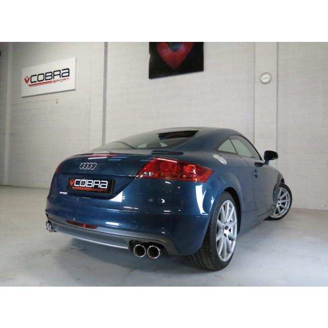 Cobra Sport Audi TT (Mk2) 1.8/2.0 TFSI (2WD) (2007-11) Cat Back Exhaust - Performance HQ - United Kingdom