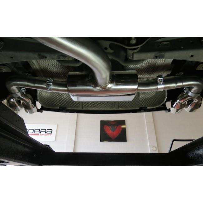 Cobra Sport Audi TTS (Mk2) Quattro Turbo Back Exhaust - Performance HQ - United Kingdom
