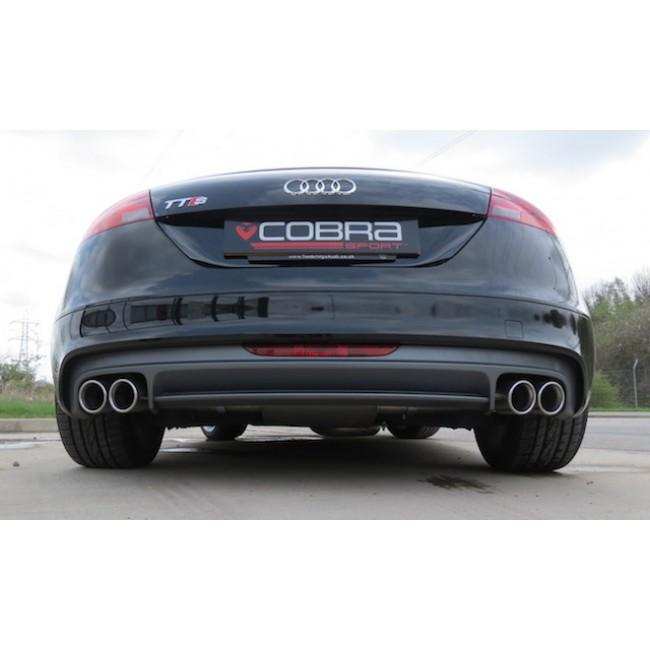 Cobra Sport Audi TTS (Mk2) Quattro Turbo Back Exhaust - Performance HQ - United Kingdom