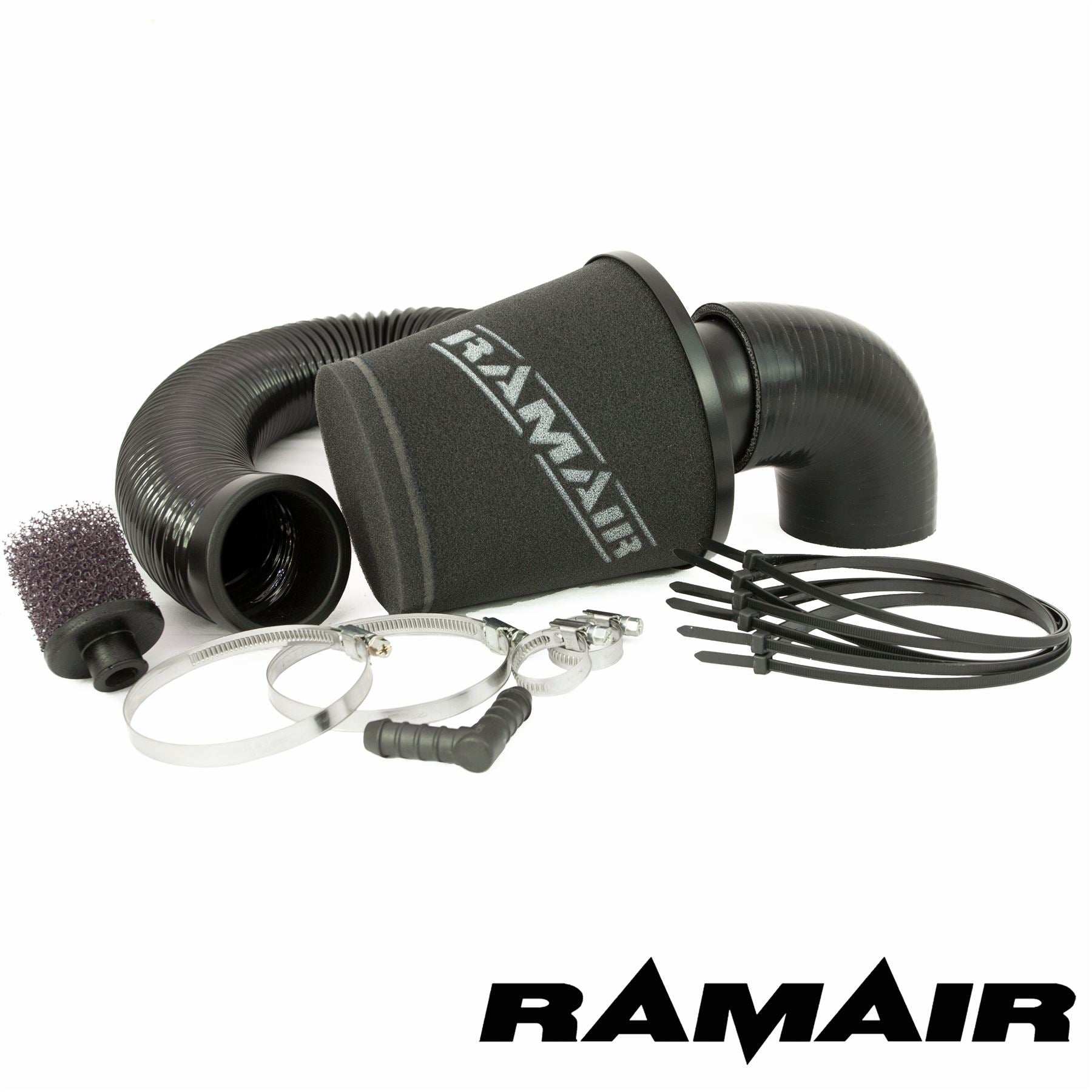 Performance Foam Induction Kit for Ford Fiesta ST150 MK5 - Black Hose - Performance HQ - United Kingdom