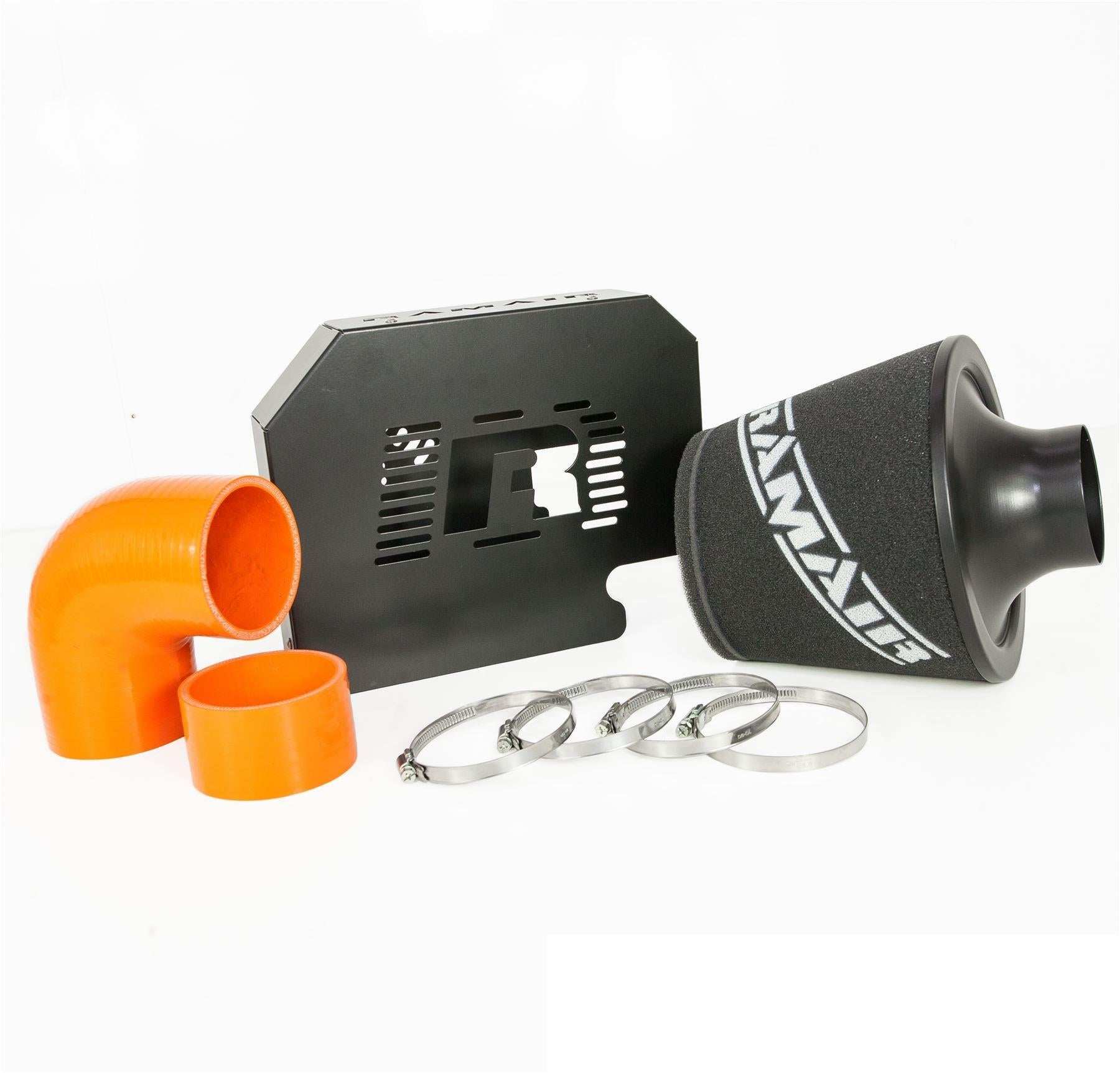 Performance Foam Induction Kit for MK2 Focus ST with ECU Holder - Orange Hoses - Performance HQ - United Kingdom