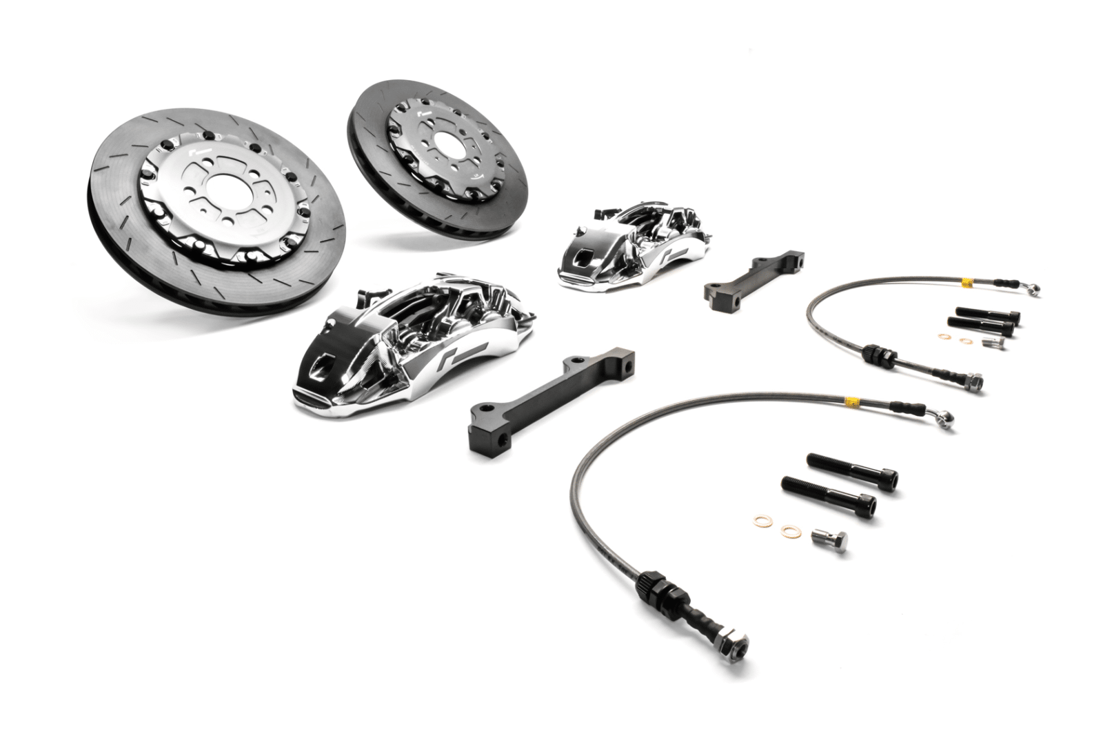 Racingline Stage 3 Monoblock Big Brake Kit – 355/380mm Rotors & 6 Pot Calipers