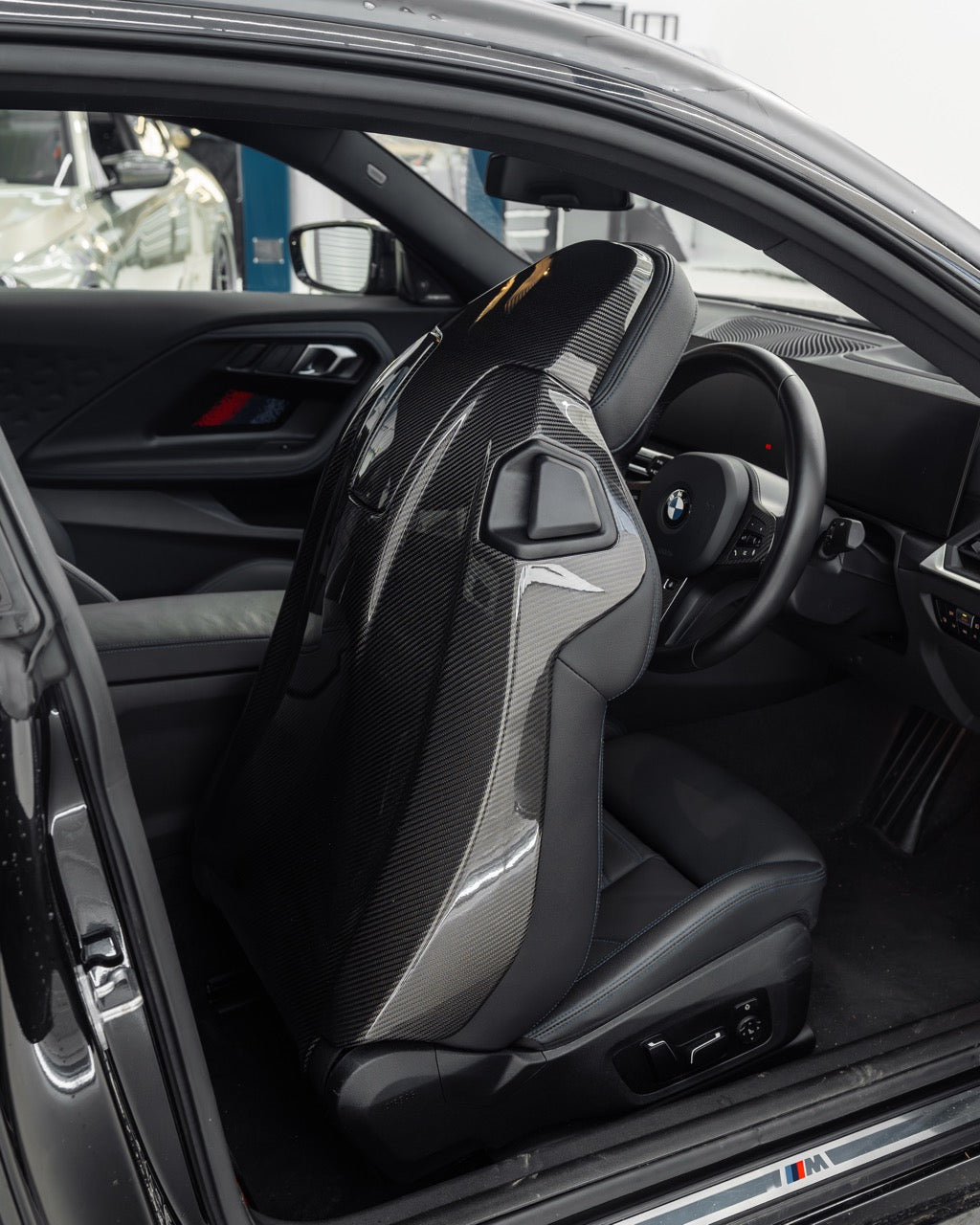 TRE BMW 2 Series G42, M4 G82, M2 G87 Pre-Preg Carbon Fibre Full Seat Back Covers (2018+)
