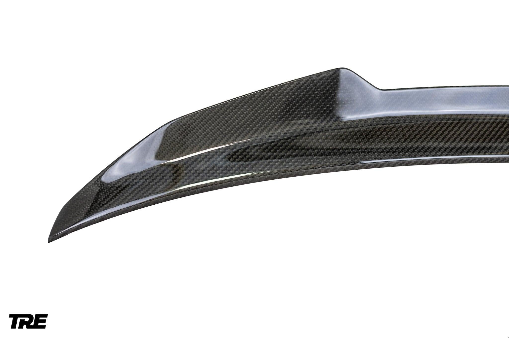 TRE BMW G82 M4 & G22 4 Series Carbon Fibre Ducktail Rear Spoiler (2020+, G22 G82)
