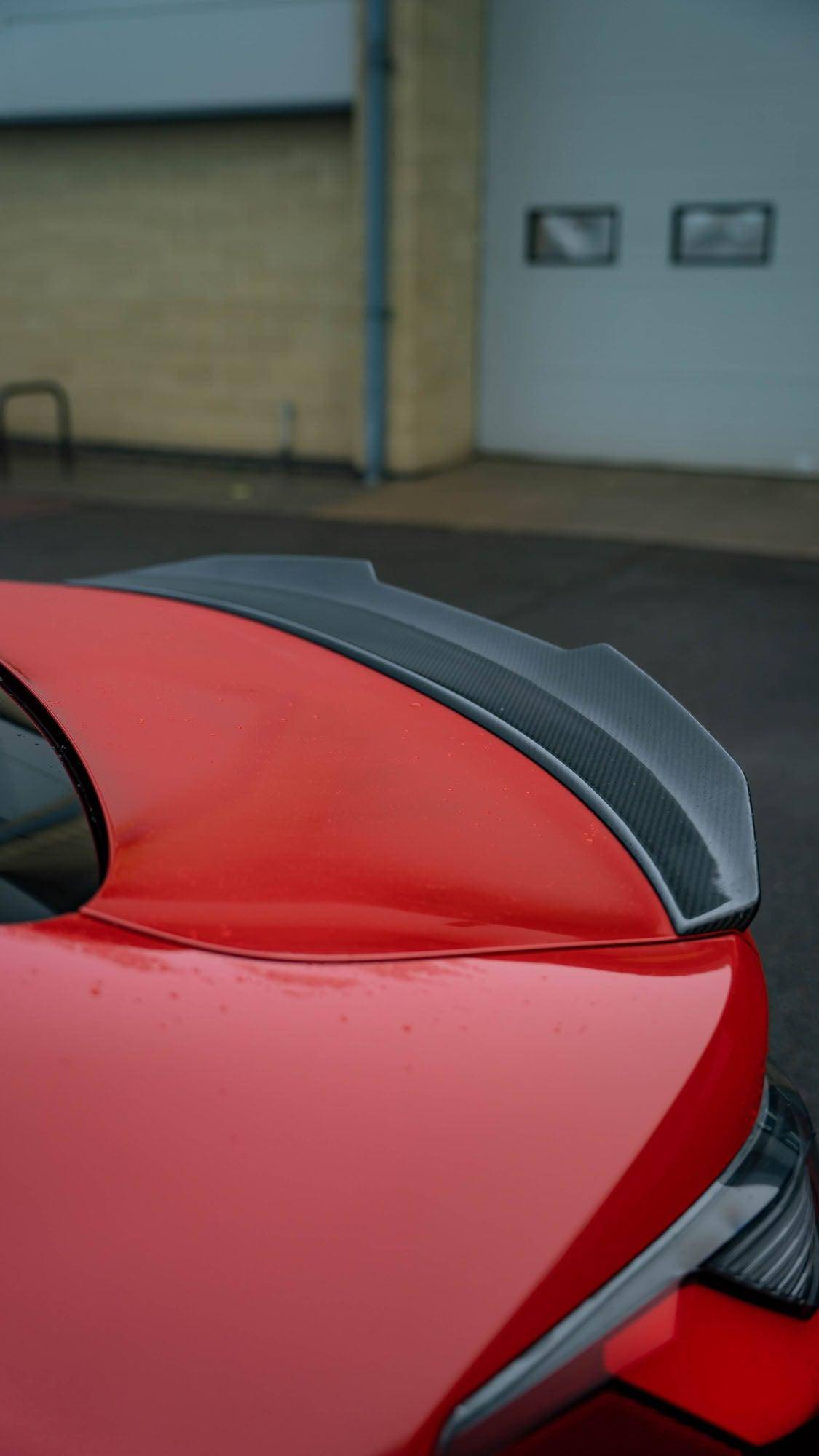 TRE BMW G82 M4 & G22 4 Series Carbon Fibre Ducktail Rear Spoiler (2020+, G22 G82)