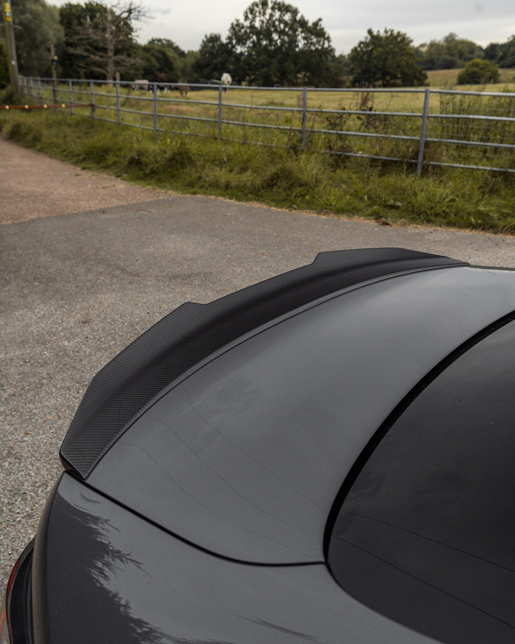 TRE BMW G82 M4 & G22 4 Series Carbon Fibre Ducktail Rear Spoiler (2020+, G22 G82)