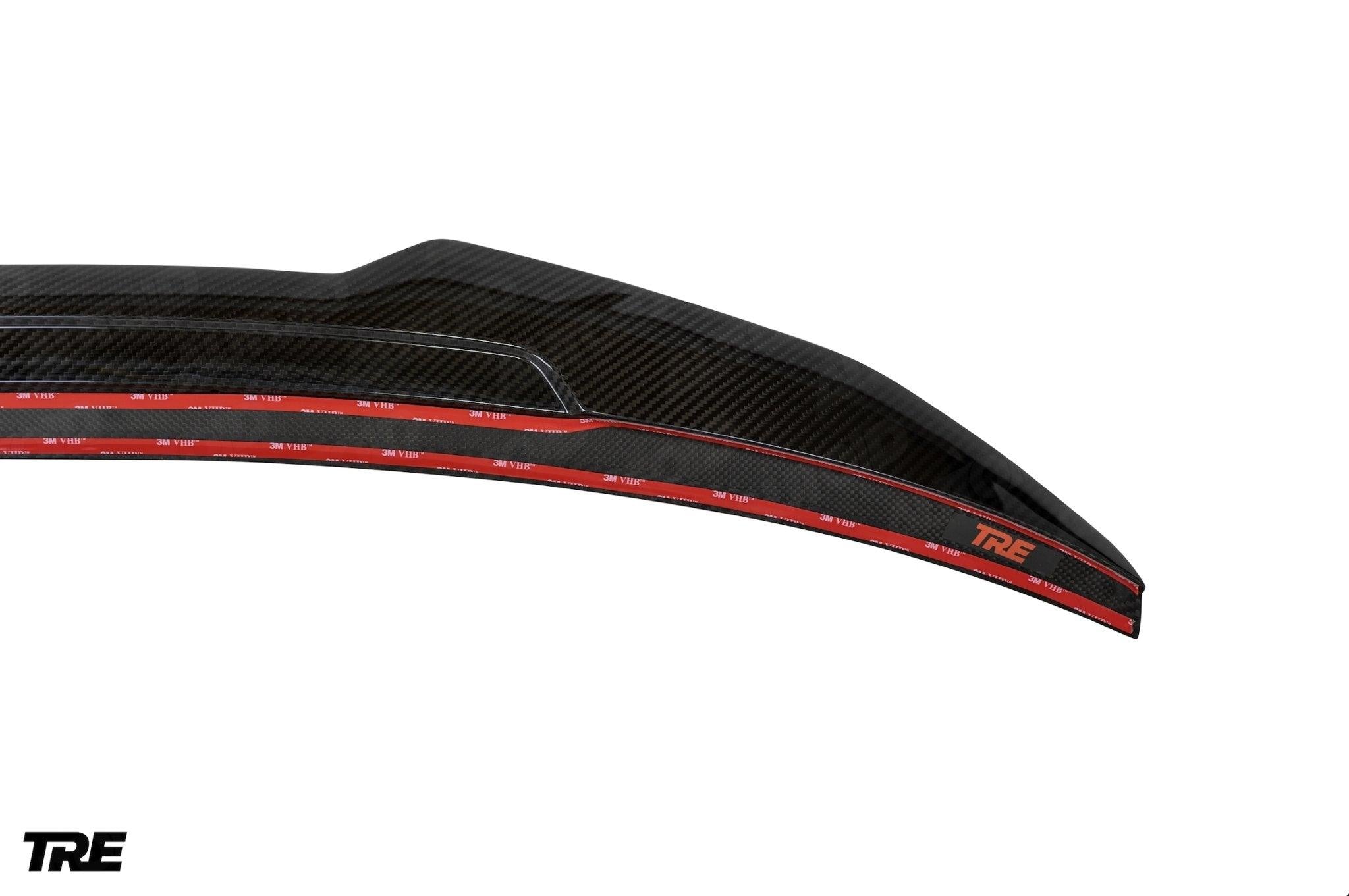 TRE BMW G82 M4 & G22 4 Series Carbon Fibre Ducktail Rear Spoiler (2020+, G22 G82)