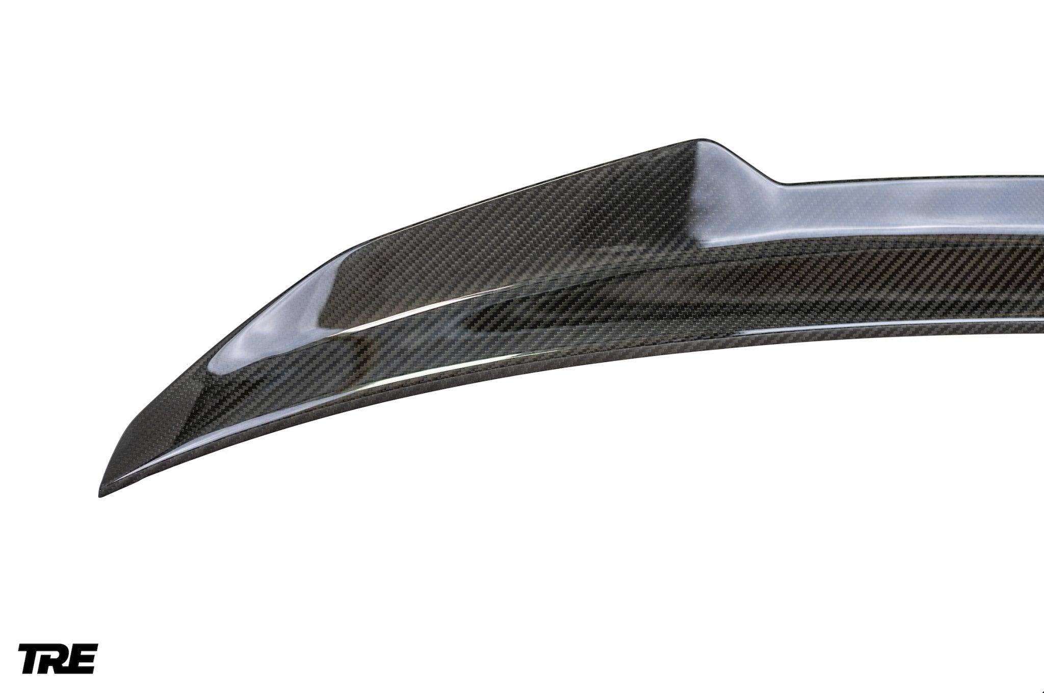 TRE BMW G82 M4 & G22 4 Series Carbon Fibre Ducktail Rear Spoiler (2020+, G22 G82)