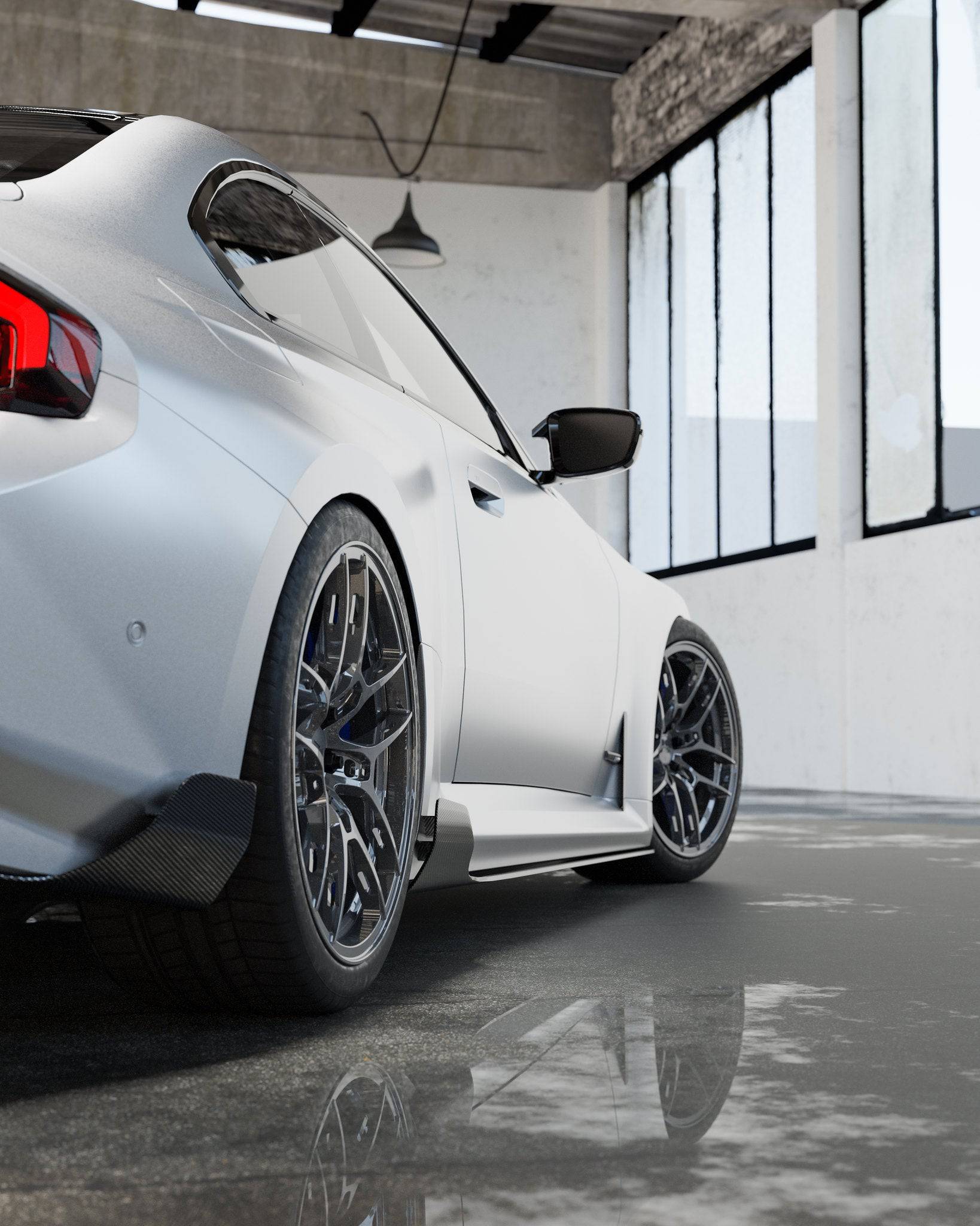 TRE BMW G87 M2 TR87 Carbon Fibre Rear Bumper Winglets (2023+)