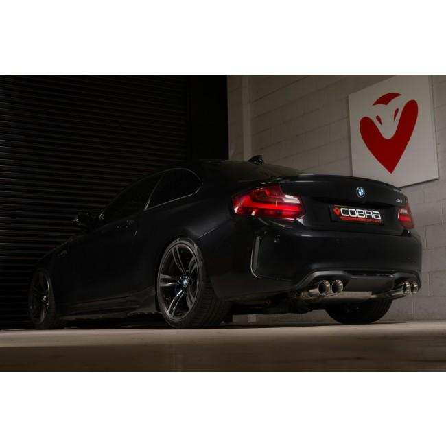 Cobra Sport BMW M2 (F87) Coupe 3 Valved Cat Back Exhaust - Performance HQ - United Kingdom