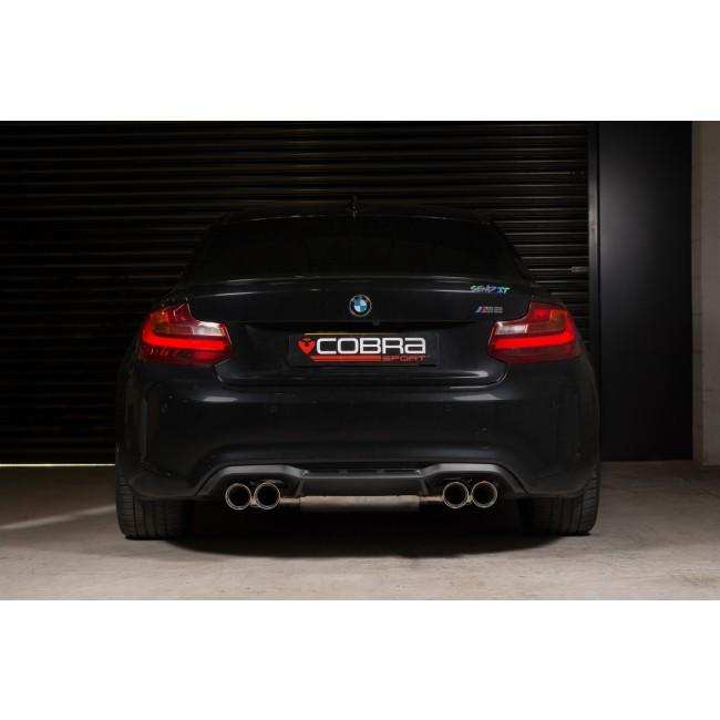 Cobra Sport BMW M2 (F87) Coupe 3 Valved Cat Back Exhaust - Performance HQ - United Kingdom